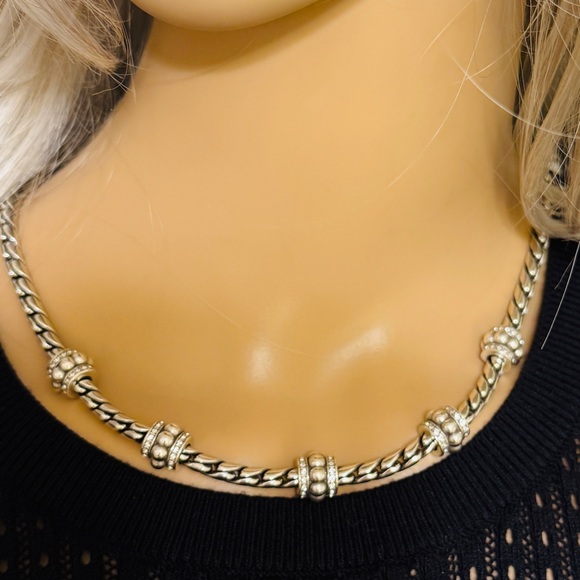 Brighton Meridian Bryce Silver Necklace - Picture 10 of 12